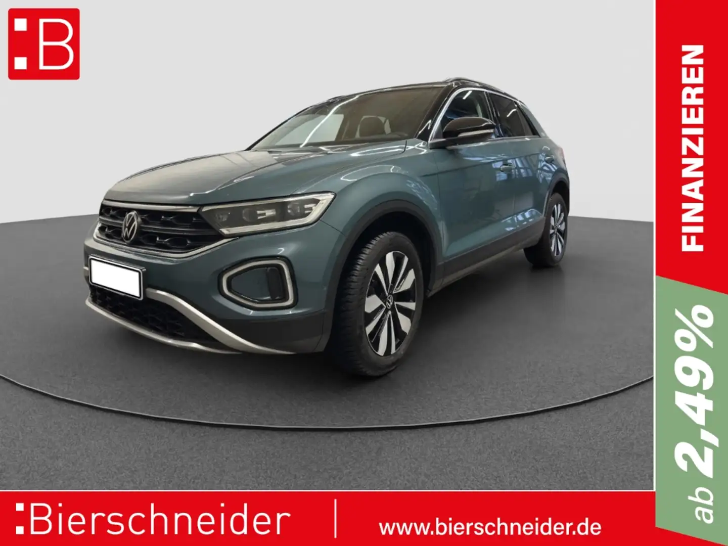 Volkswagen T-Roc 2.0 TDI DSG Goal AHK REAR VIEW ACC LED Blau - 1