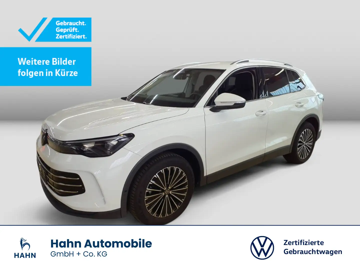 Volkswagen Tiguan Elegance 1.5eTSI DSG Matrix AHK Navi ACC Weiß - 1
