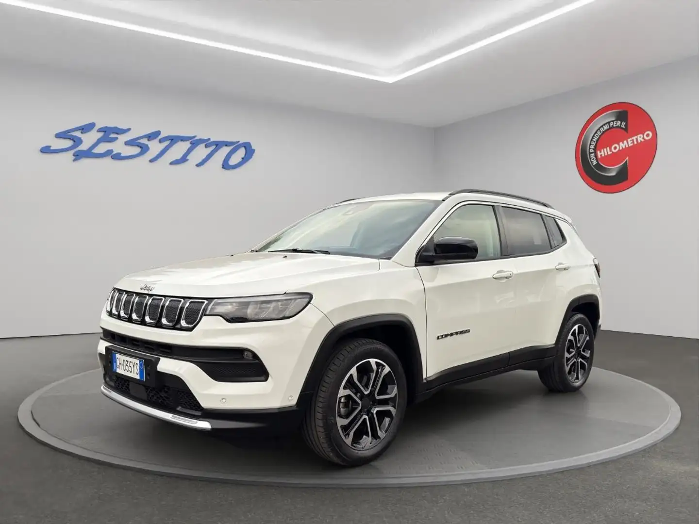 Jeep Compass 1.6 mjt Limited 2wd 130cv Blanco - 1