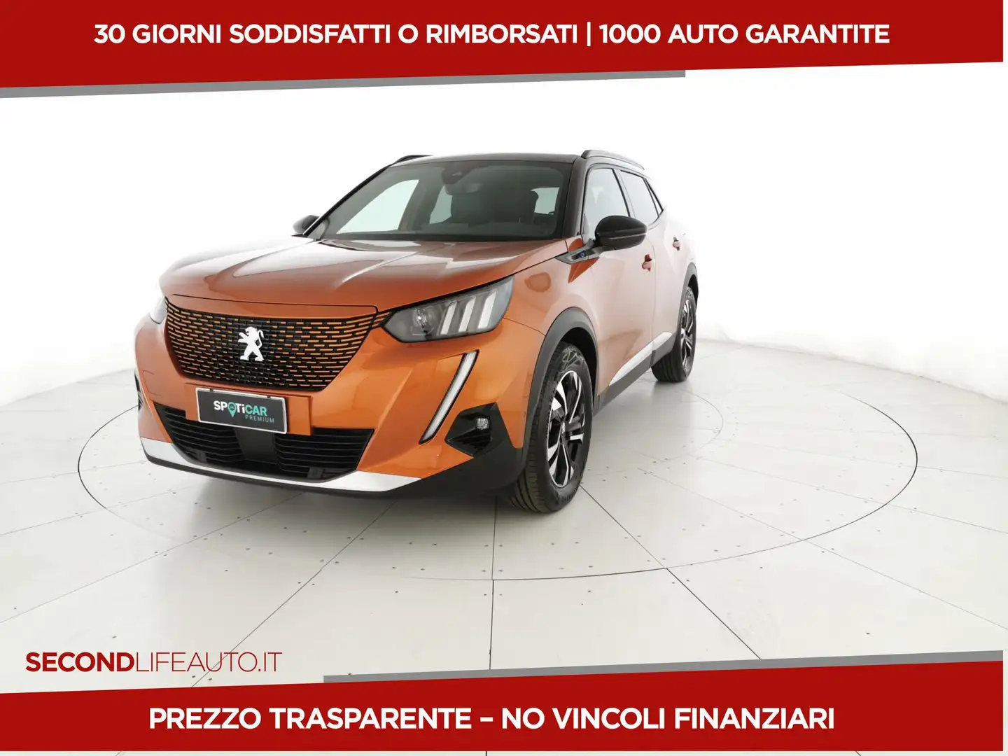 Peugeot 2008 e- GT 100kW Arancione - 1