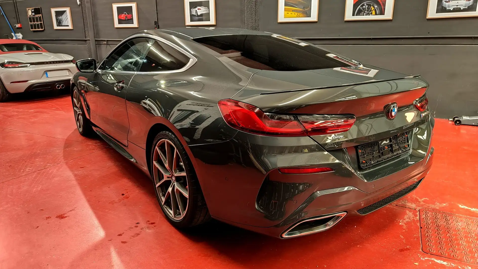BMW M850 M850i Coupé xDrive Gris - 2