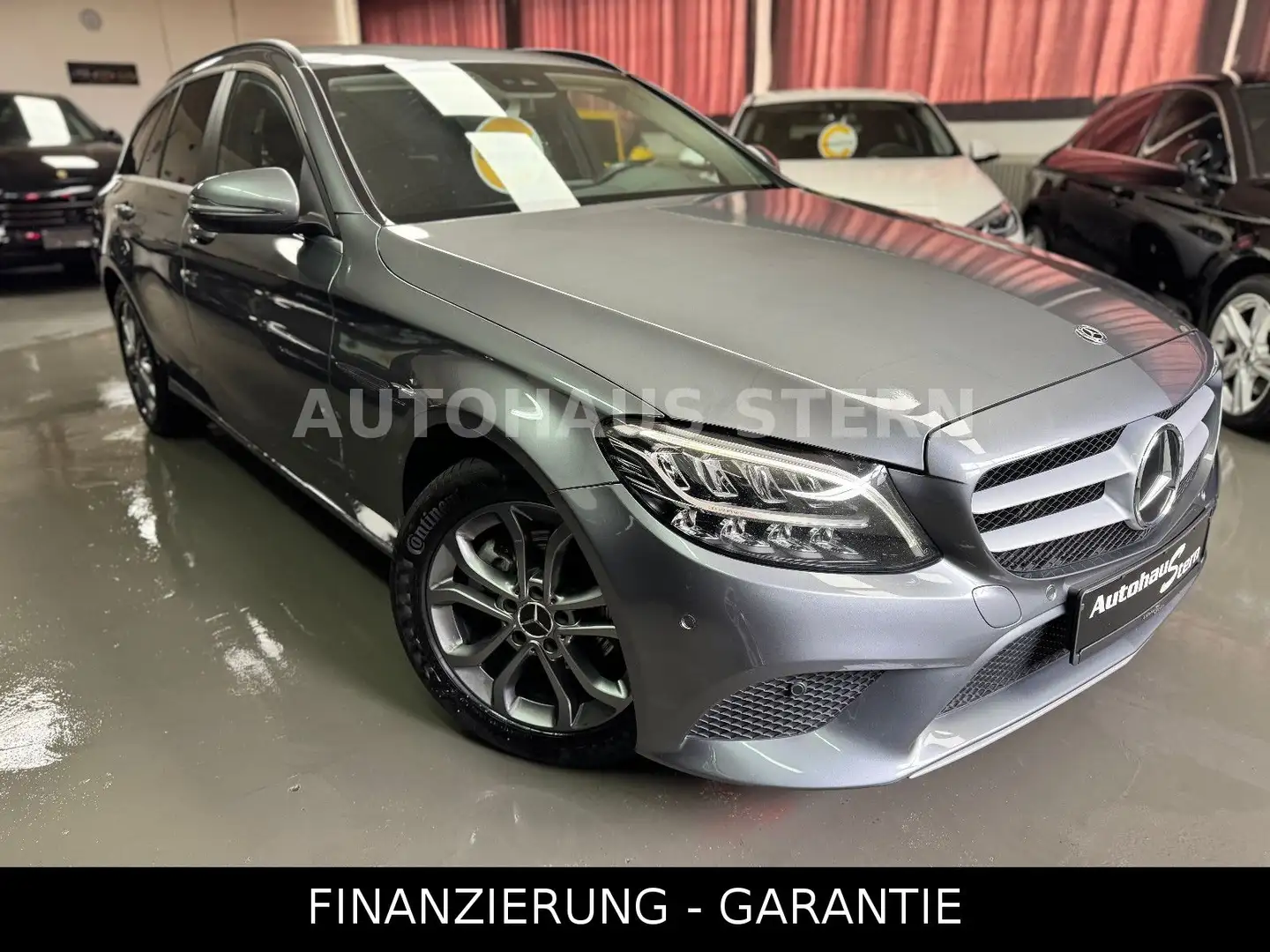 Mercedes-Benz C 220 T d Widescreen Voll Digital LED Carplay Gris - 1