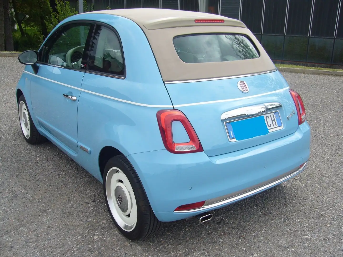 Fiat 500C 500C 1.2_Spiaggina 58 Blu/Azzurro - 2