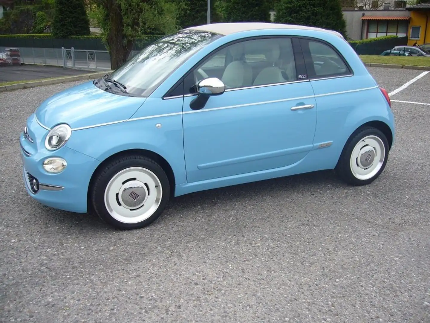 Fiat 500C 500C 1.2_Spiaggina 58 Blu/Azzurro - 1