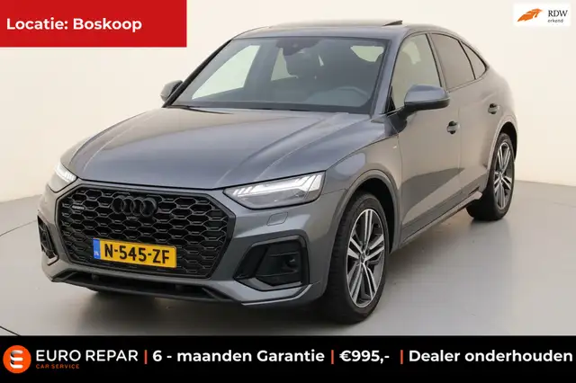 Audi Q5 Sportback 55 TFSI e S-LINE PANO-DAK LUCHTVERING!