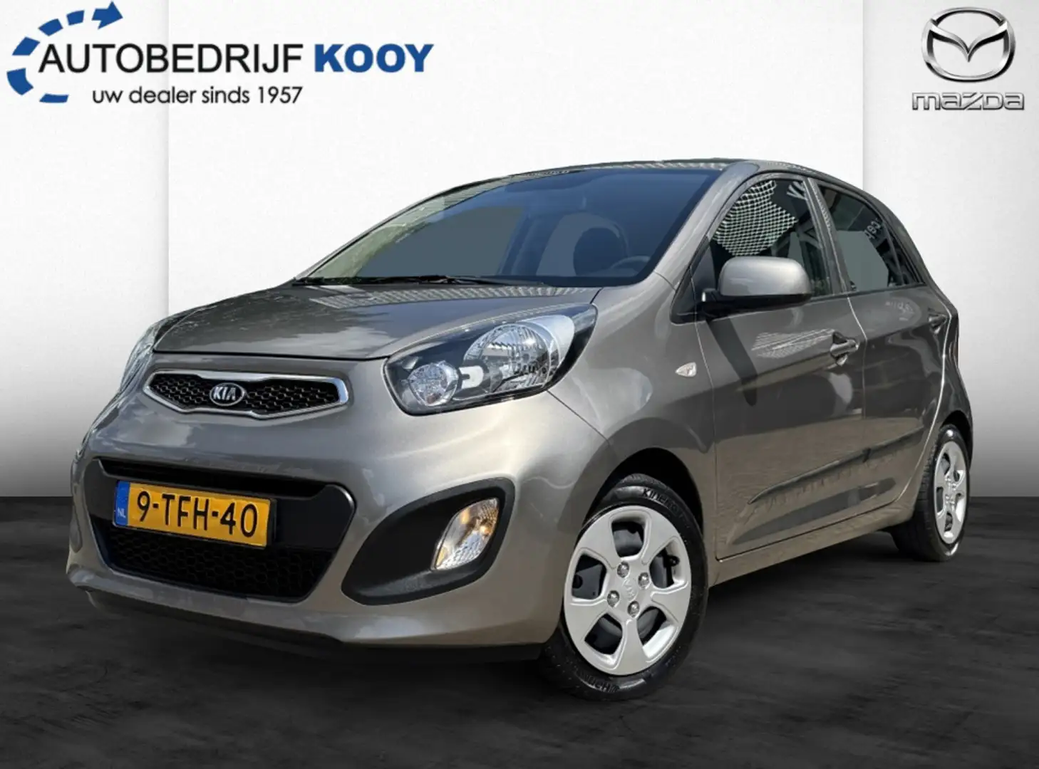 Kia Picanto 1.2 CVVT ISG Comfort Pack / lage km-stand Grijs - 1
