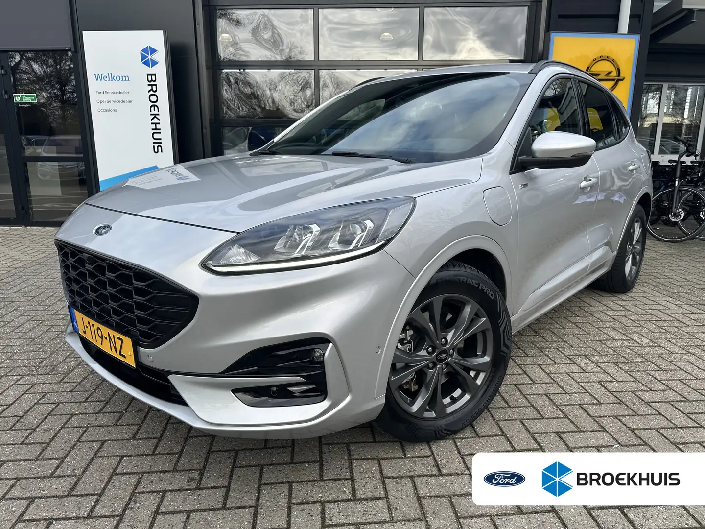Ford Kuga 2.5 225PKPHEV ST-Line AUTOMAAT | STOEL-, STUUR-, V Gris - 1