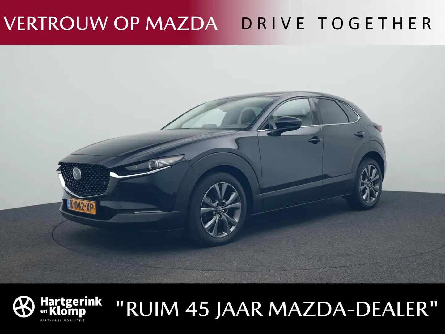 Mazda CX-30 2.0 e-SkyActiv-X Luxury i-Activesense : dealer ond Zwart - 1