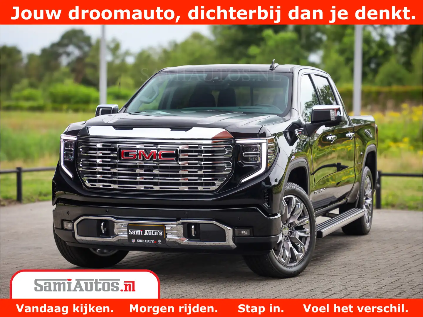 GMC Sierra DENALI | All-In Prijs | 6,2 V8 Full Option | De Me Schwarz - 1