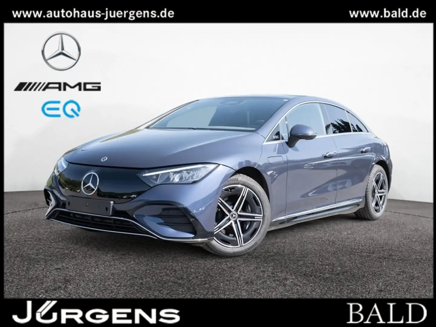 Mercedes-Benz EQE 300 AMG-Sport/LED/Cam/Pano/Memo/Distr/Totw Blau - 2