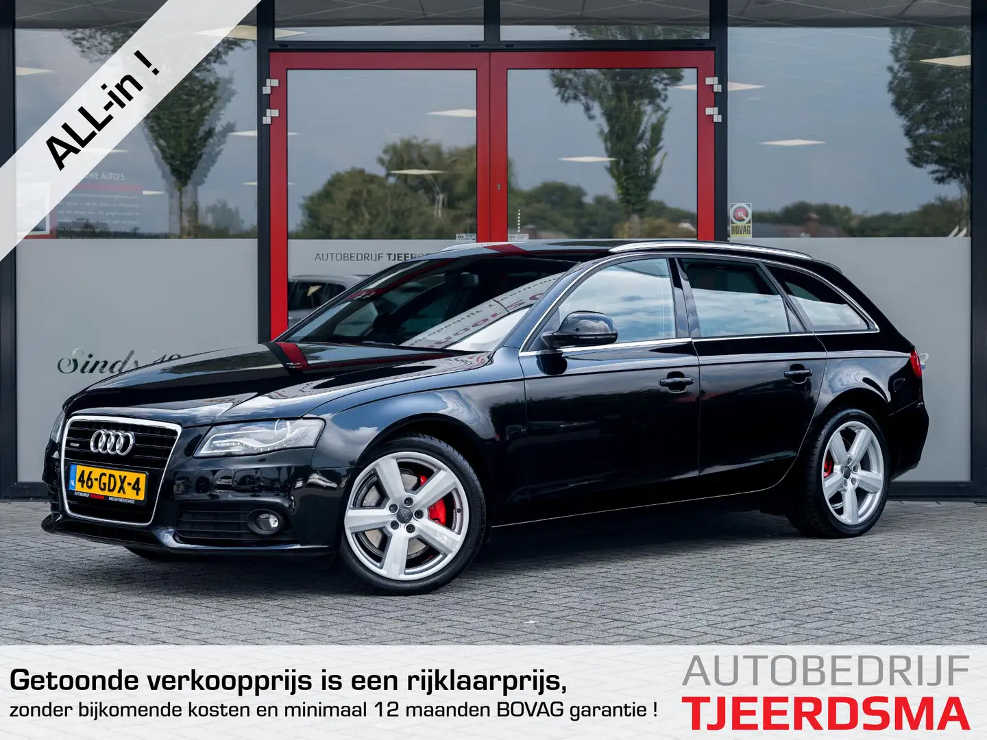 Audi A4 Avant 3.2 FSI quattro Pro Line | Origineel NL | 3e Zwart - 1