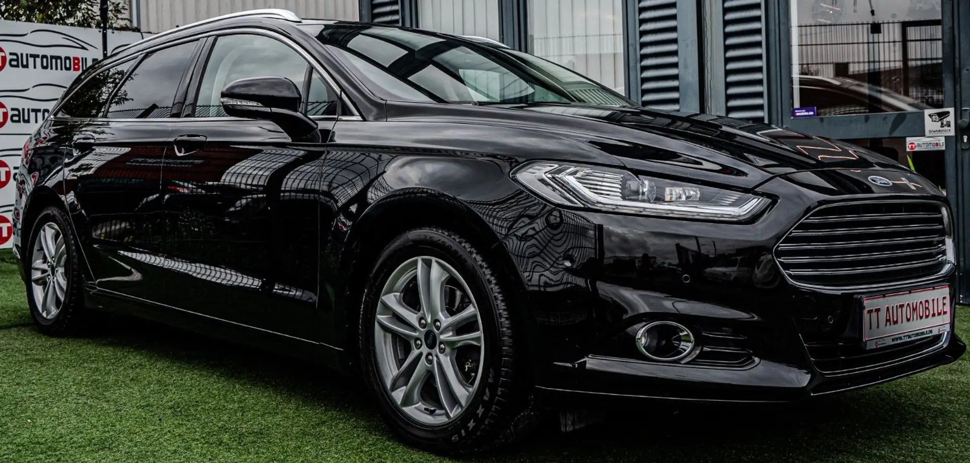 Ford Mondeo Turnier 1.HAND|NAVI|KAMERA|TÜV NEU Noir - 2
