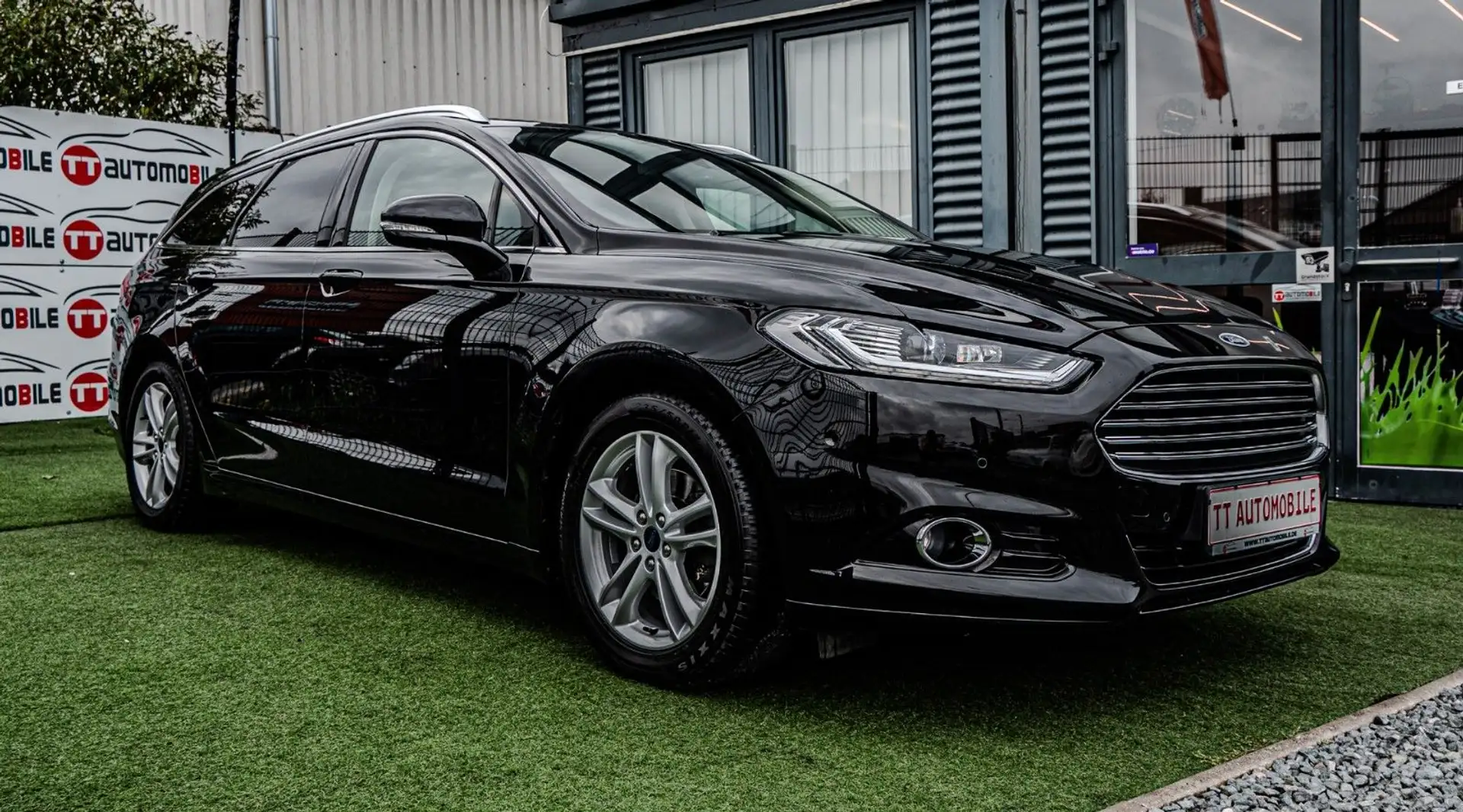 Ford Mondeo Turnier 1.HAND|NAVI|KAMERA|TÜV NEU Noir - 1