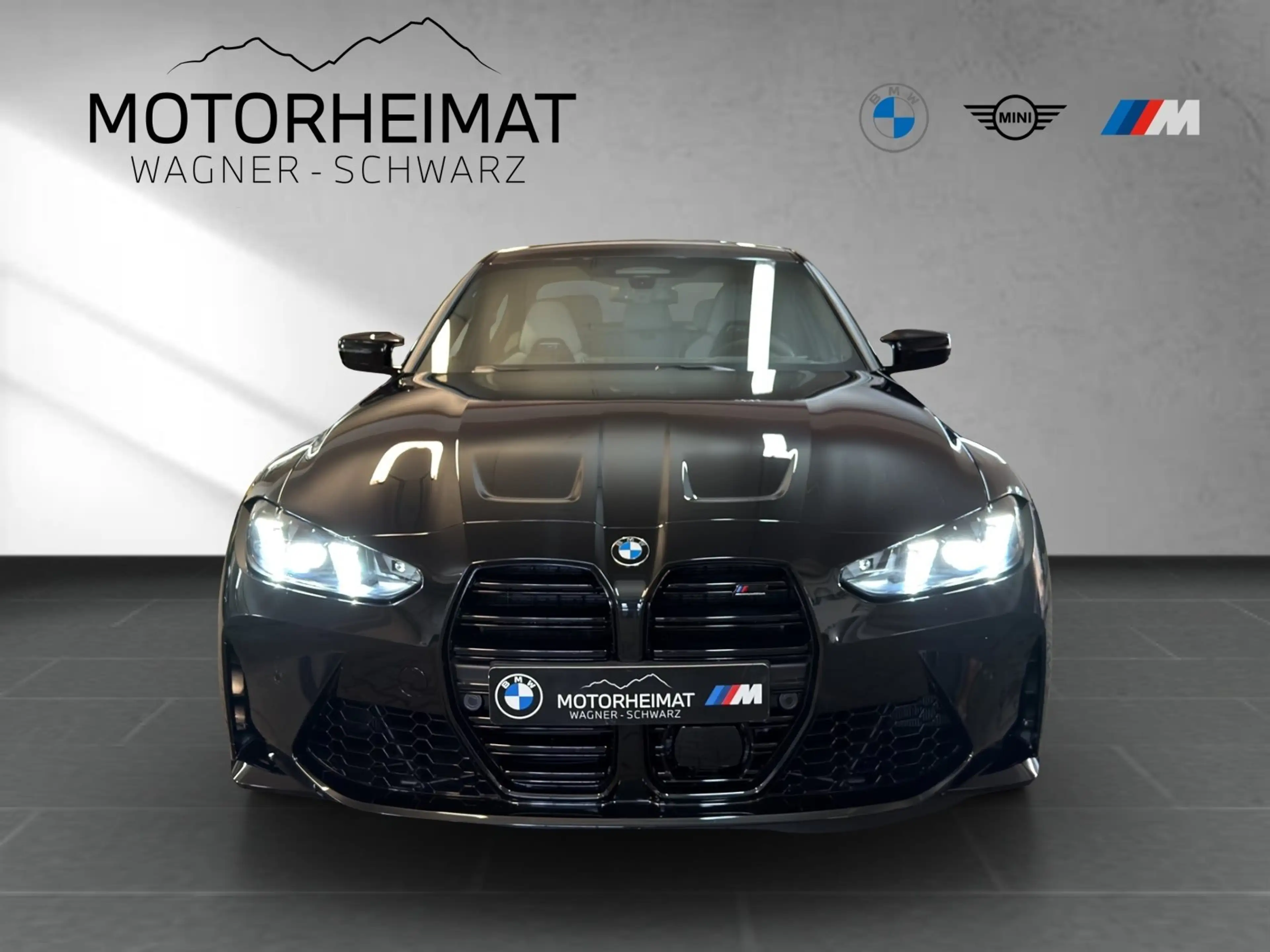 BMW M3 Competition Limo HUD ACC Alcantaralenkrad — photo 3