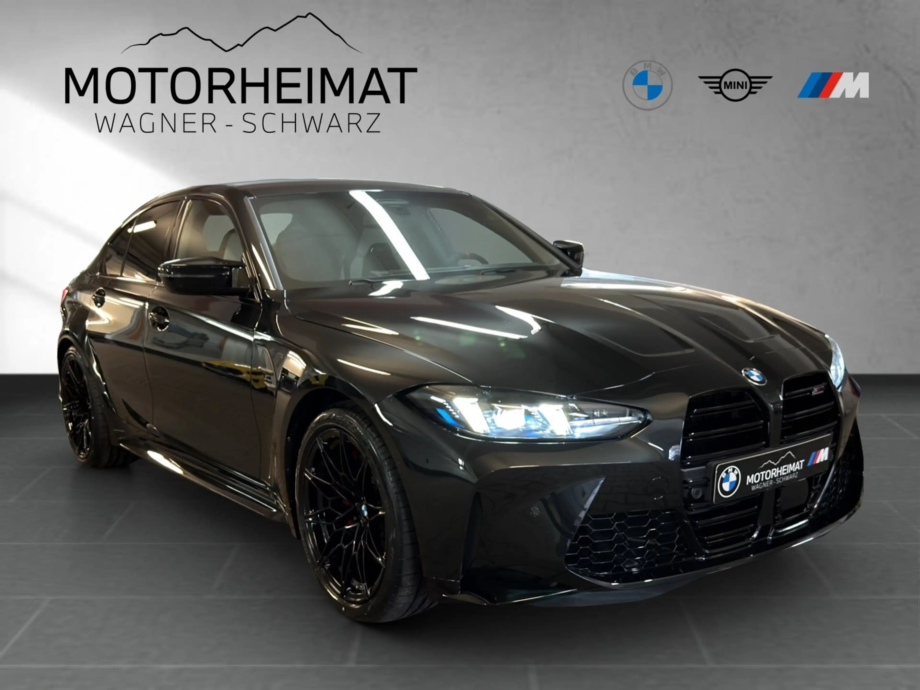 BMW M3 Competition Limo HUD ACC Alcantaralenkrad — photo 4