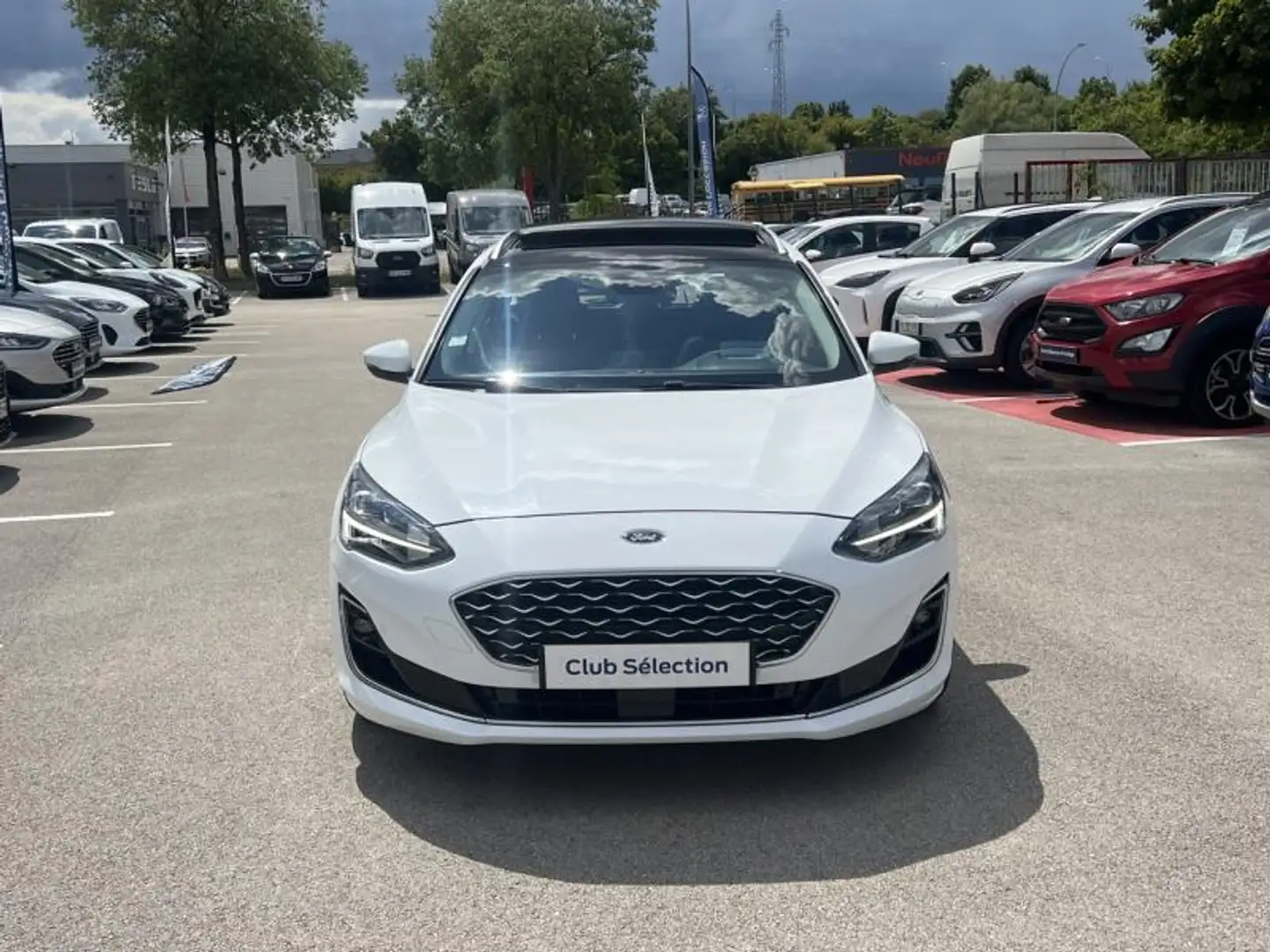 Ford Focus 2.0 EcoBlue 150ch Vignale BVA Blanc - 2