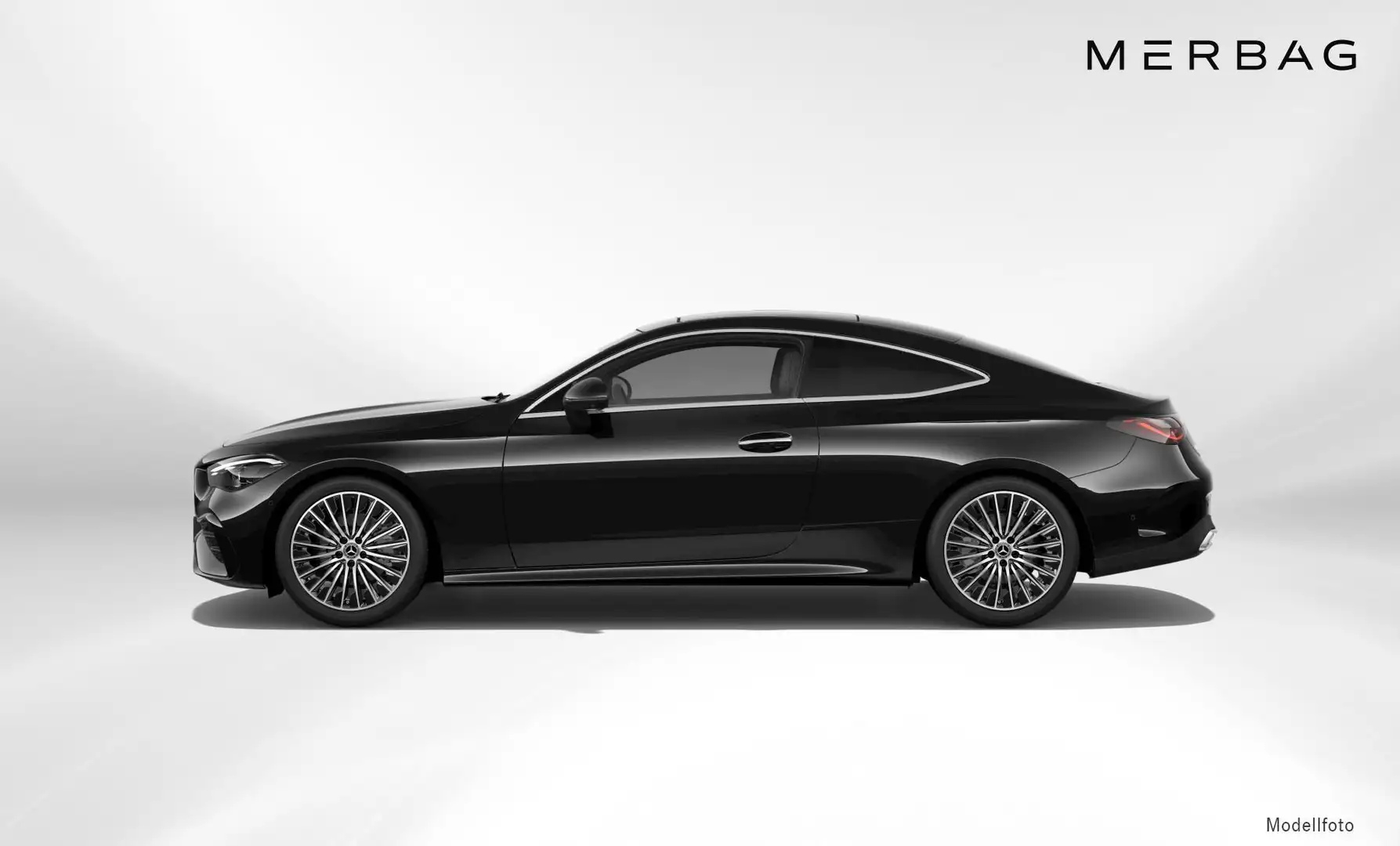 Mercedes-Benz CLE 220 d Coupé AMG Line Schwarz - 2