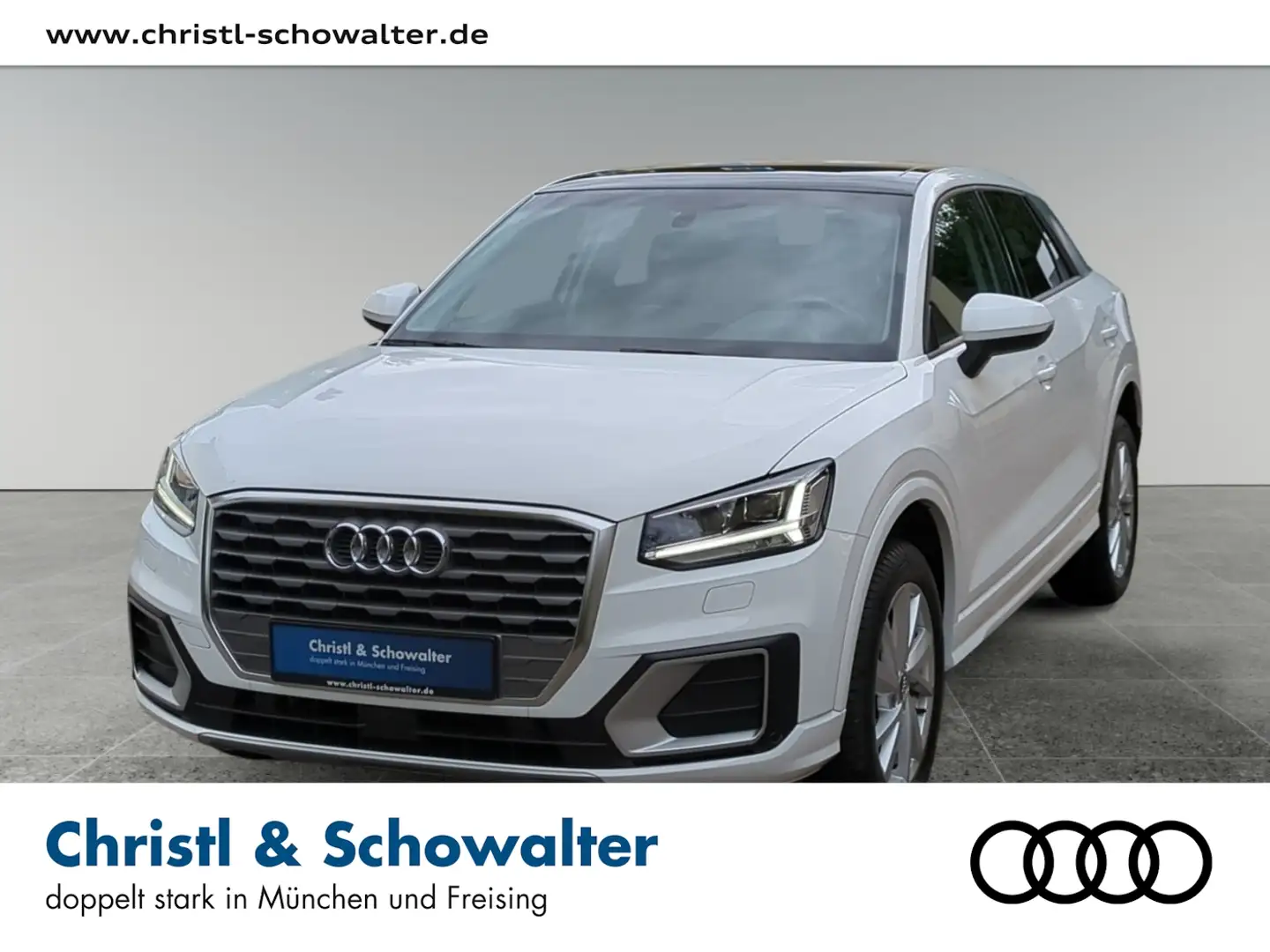 Audi Q2 35 TFSI S tronic Sport LED PANO STHZG NAVI Blanc - 1
