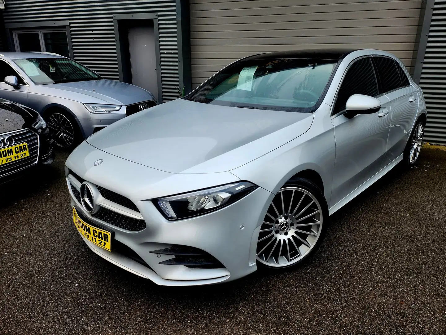 Mercedes-Benz A 180 d Business Solution AMG TOIT OUVRANT PANORAMIQUE Šedá - 2