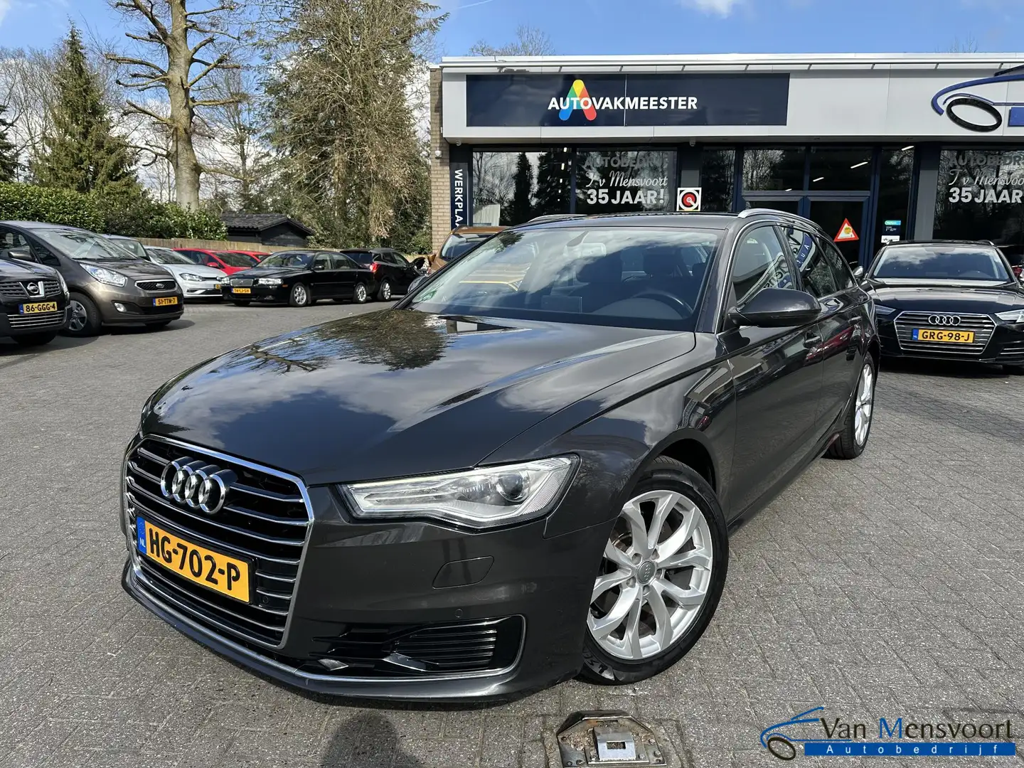Audi A6 Avant 2.0 TDI 190PK ultra Automatic Premium Editio Grau - 1