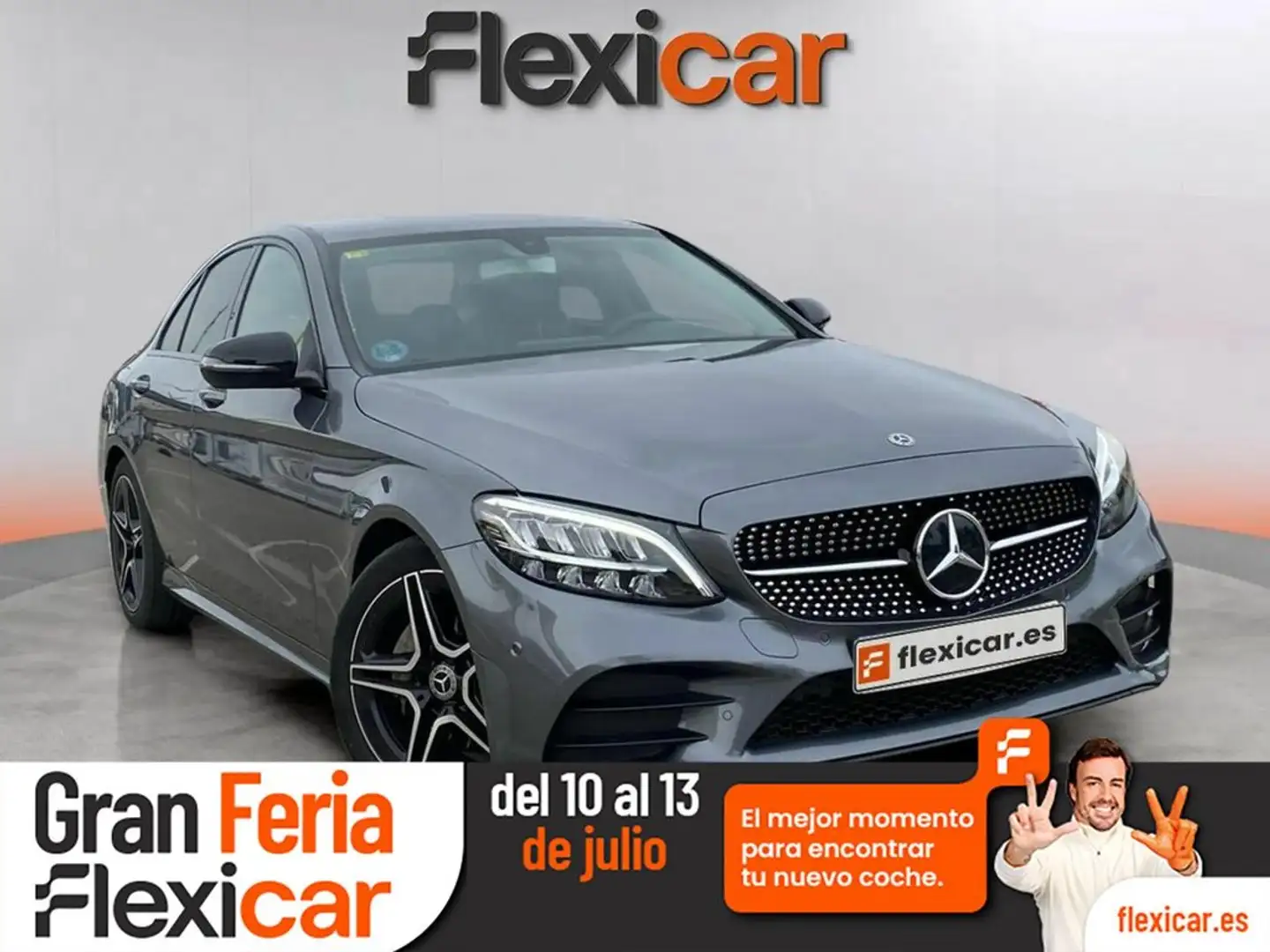 Mercedes-Benz C 200 d Gris - 1