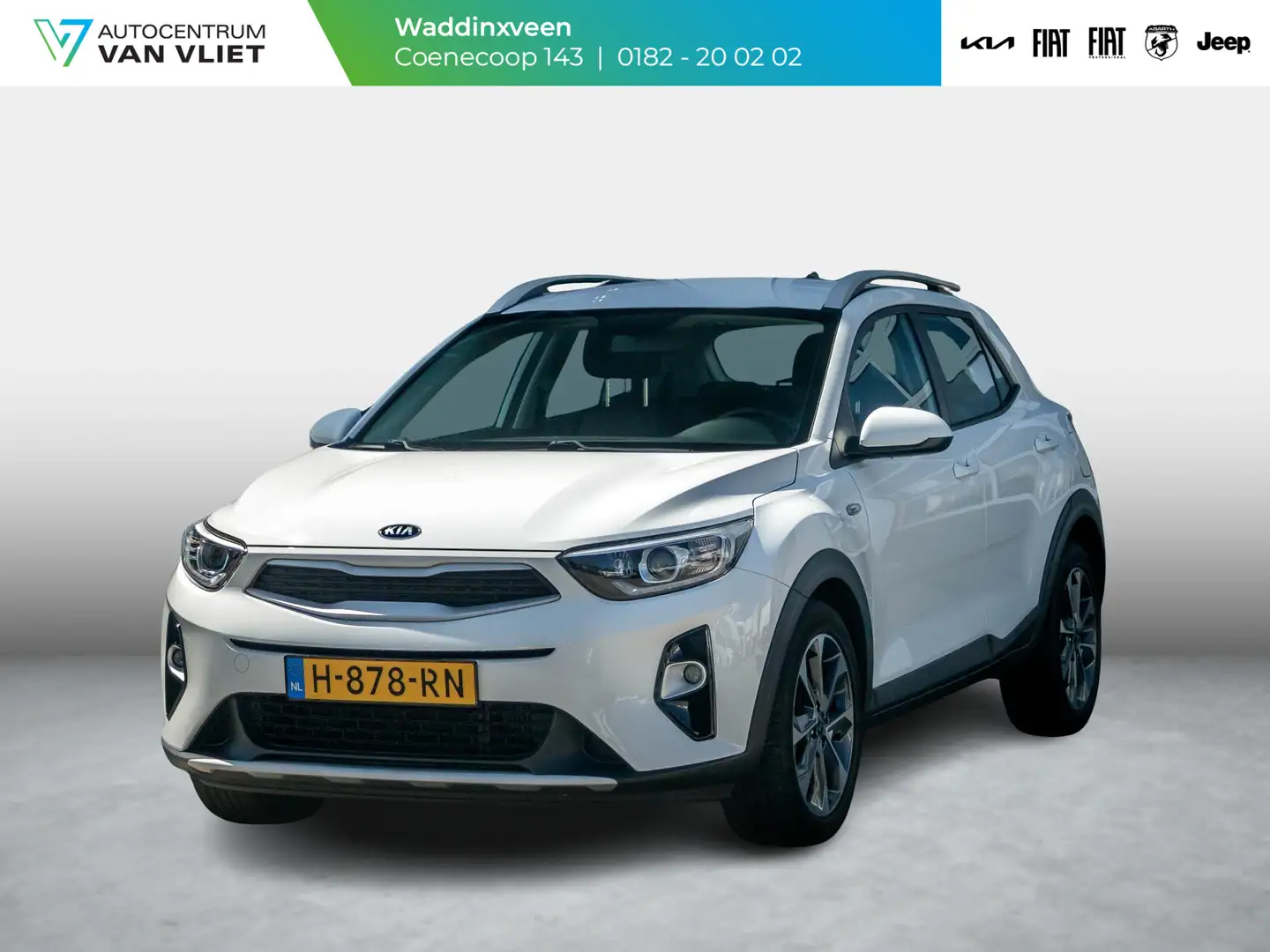 Kia Stonic 1.0 T-GDi DynamicLine | Airco | Camera | Carplay | Bianco - 1