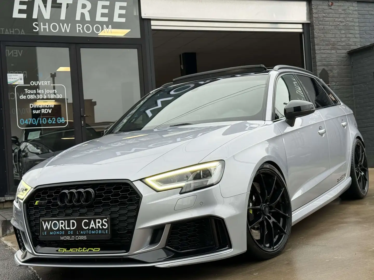 Audi RS3 2.5 TFSI Quattro S tronic TOIT PANO COCKPIT CAMERA Argent - 1