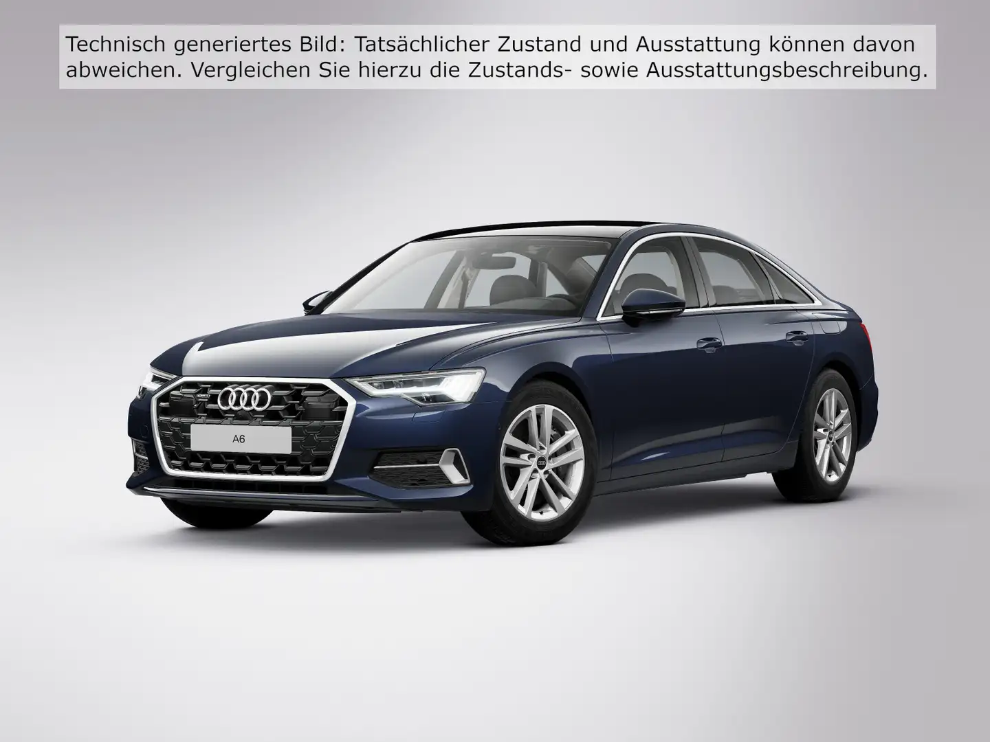 Audi A6 50 TFSI e Q ADVANCED LEDER PANO KAMERAS HD-MA Blau - 2