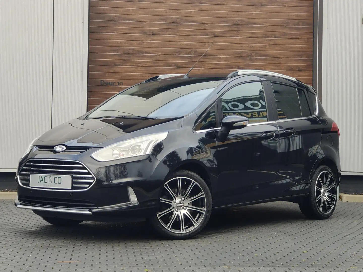 Ford B-Max 1.6 TI-VCT Titanium - Zwart leer - Navi - Stoelver Zwart - 1
