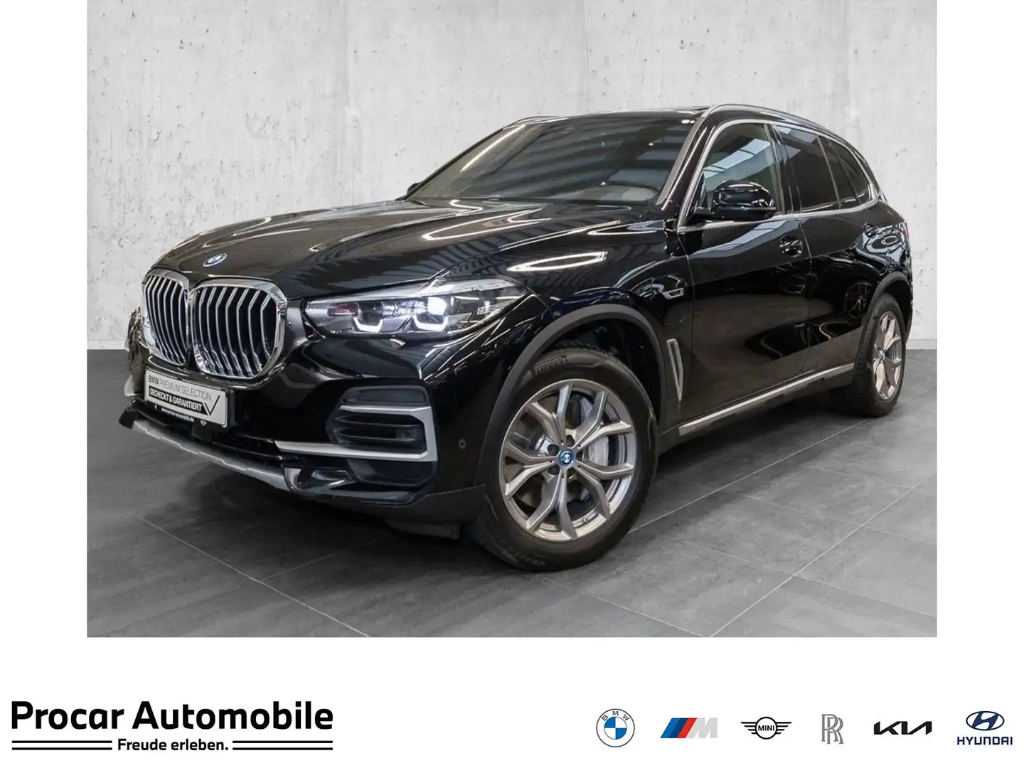BMW X5 xDrive45e  xLine HiFi DAB LED WLAN Pano.Dach Noir - 1