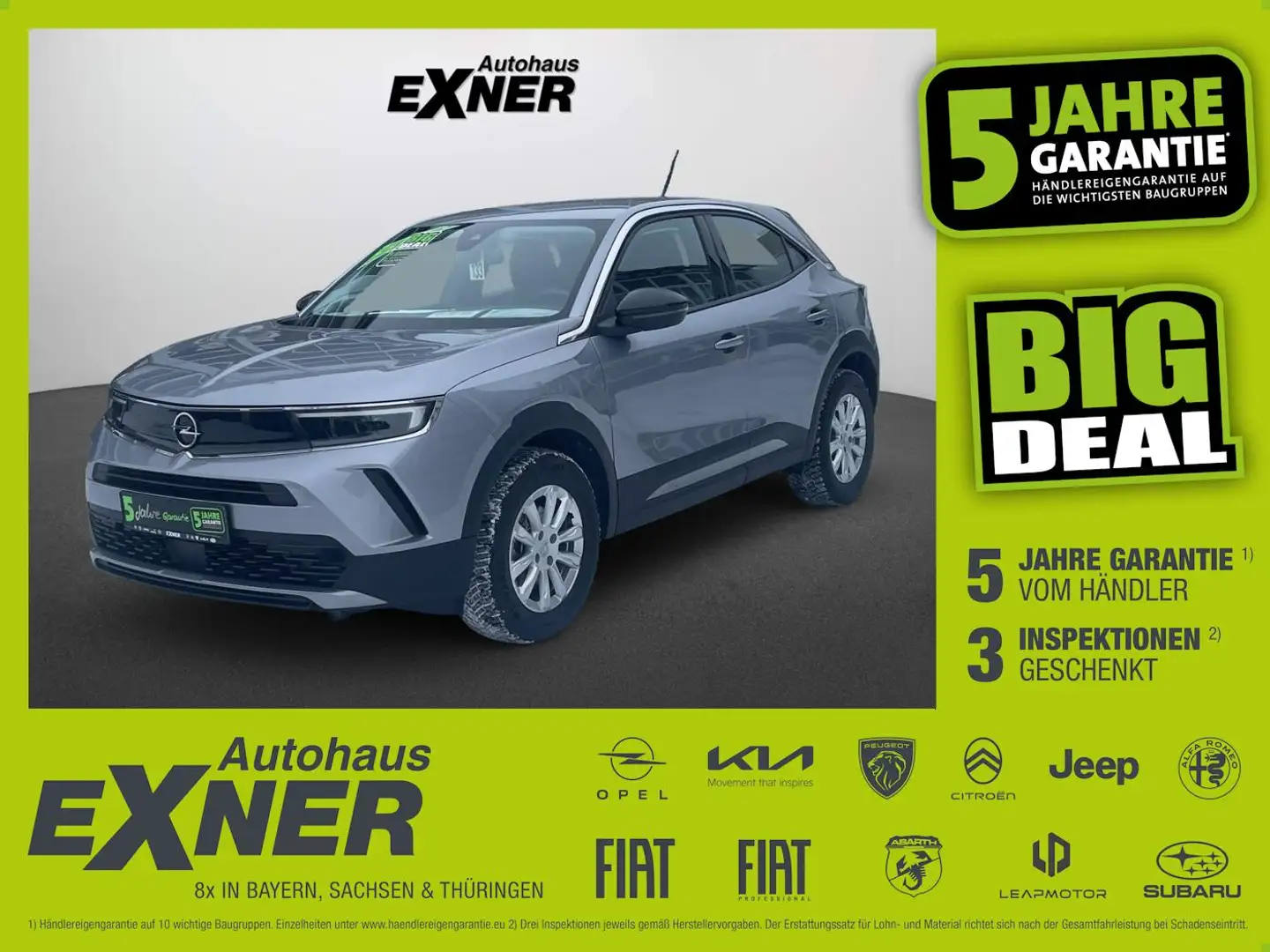 Opel Mokka-E EDITION LED+SHZ+Fernlichtass.+Bluetooth Grau - 1
