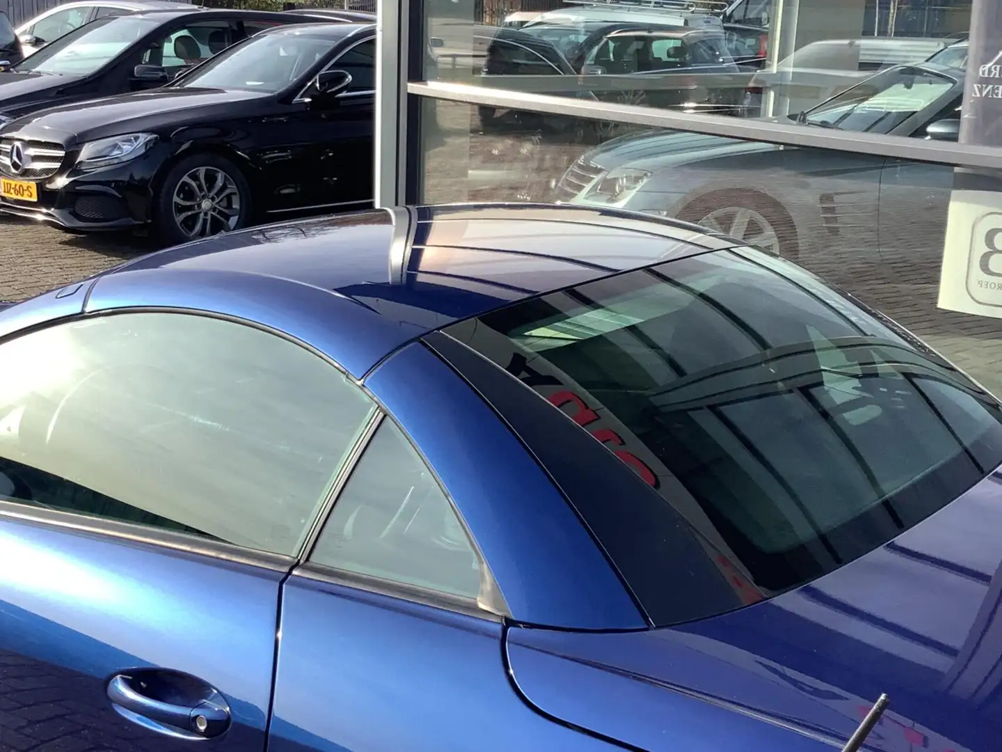 Mercedes-Benz SLK 280 automaat, nekverwarming, zeer net, Blauw - 2