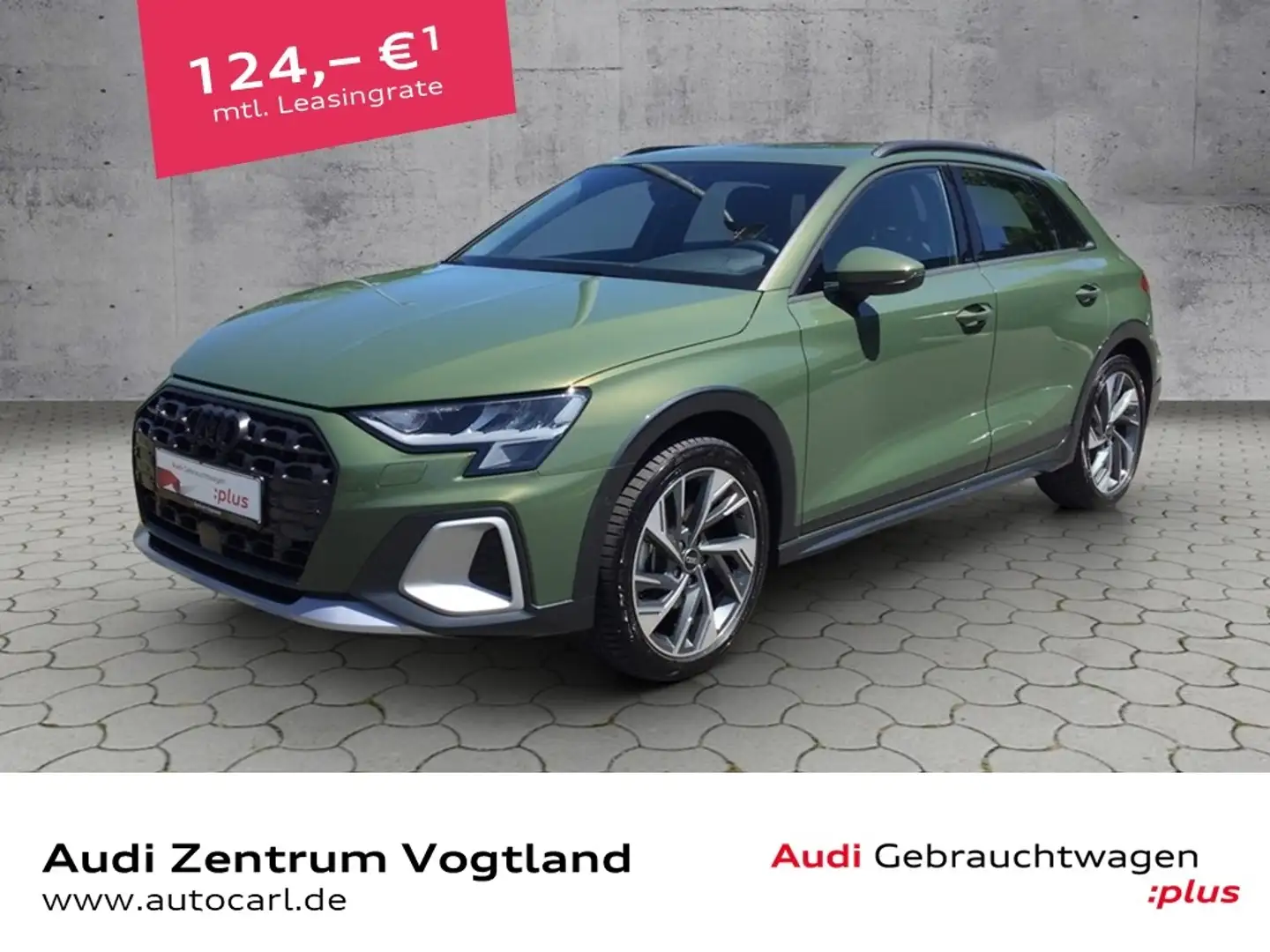 Audi A3 allstreet 35 TFSI NAV/SHZ/3-Zonen KLIMA NAVI ALU Grün - 1