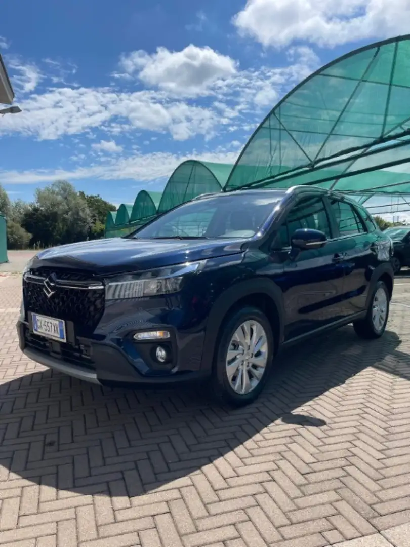 Suzuki S-Cross 1.4 Hybrid 4WD AllGrip Top Bleu - 1
