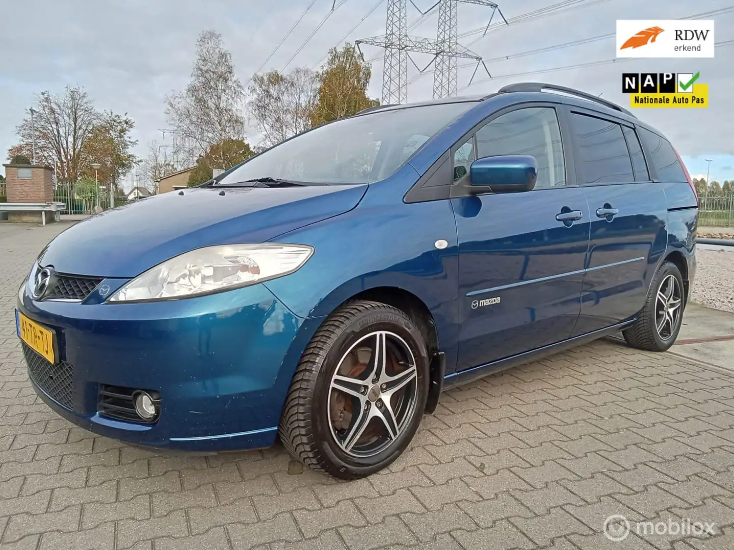 Mazda 5 1.8 Luxury Edition/7 persoons/clima/navi/trekh Bleu - 1