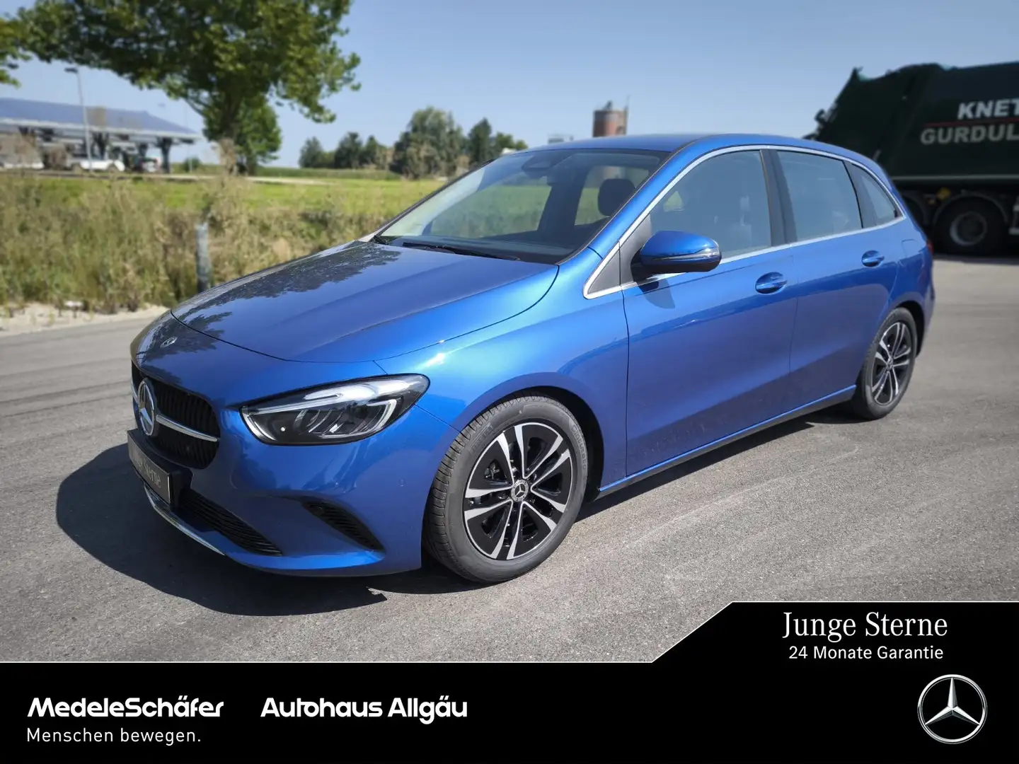 Mercedes-Benz B 200 B 200 Progressive 7G-DCT AHK LED Kam automHeck Tel Blau - 1
