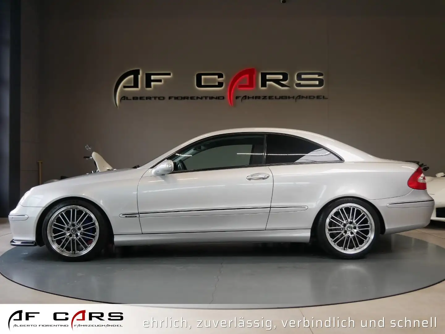 Mercedes-Benz CLK 200 Kompressor Coupe Avantgarde Pano Navi Argent - 2