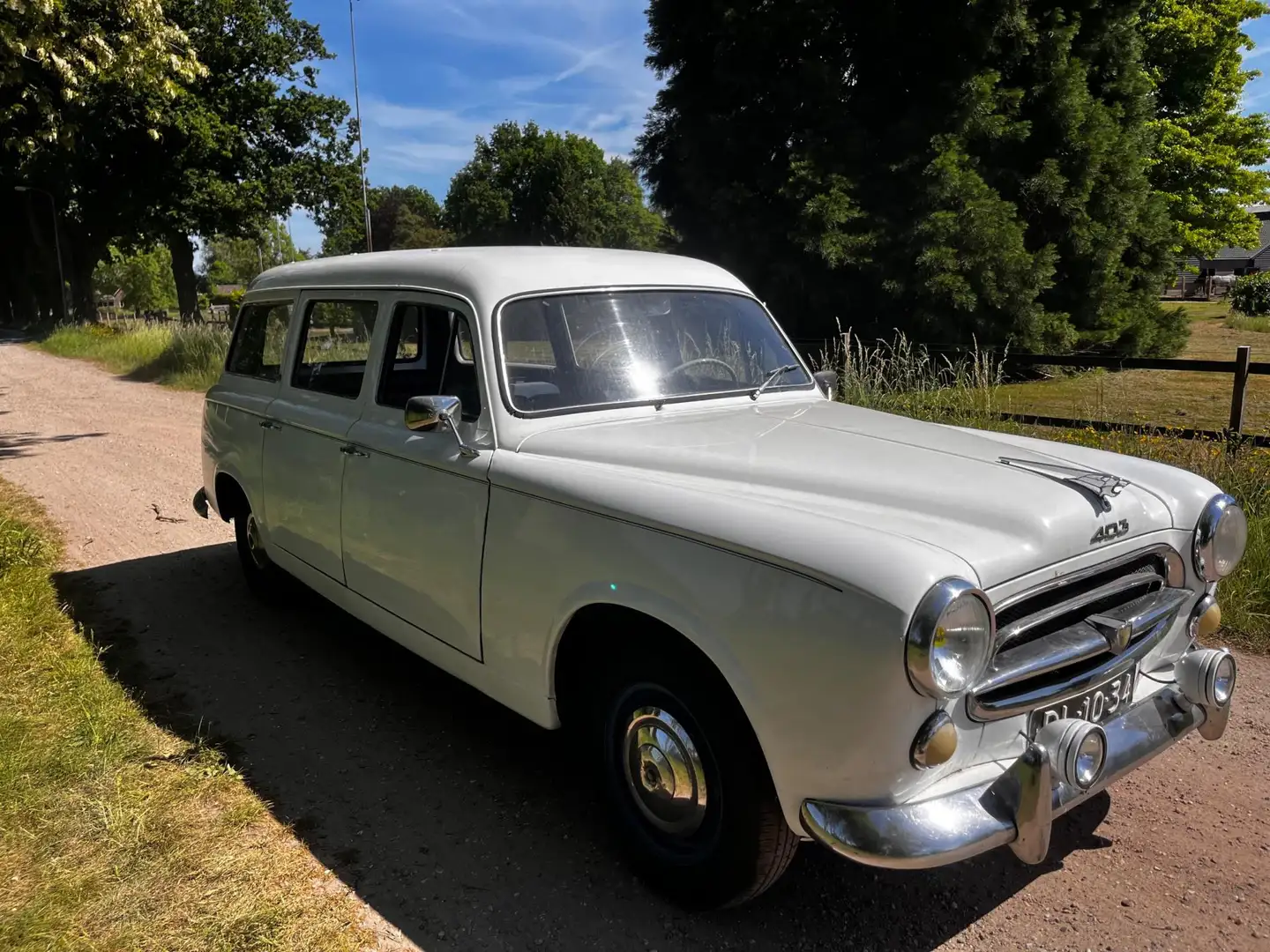 Peugeot 403L Білий - 2