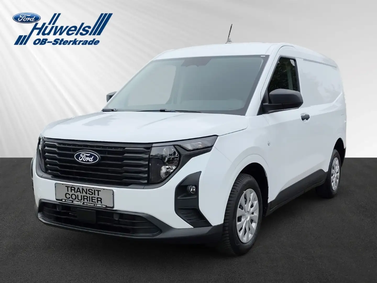 Ford Transit Courier Trend 1.5 EcoBlue +SZH+PDC+M&S+GRA Blanc - 1