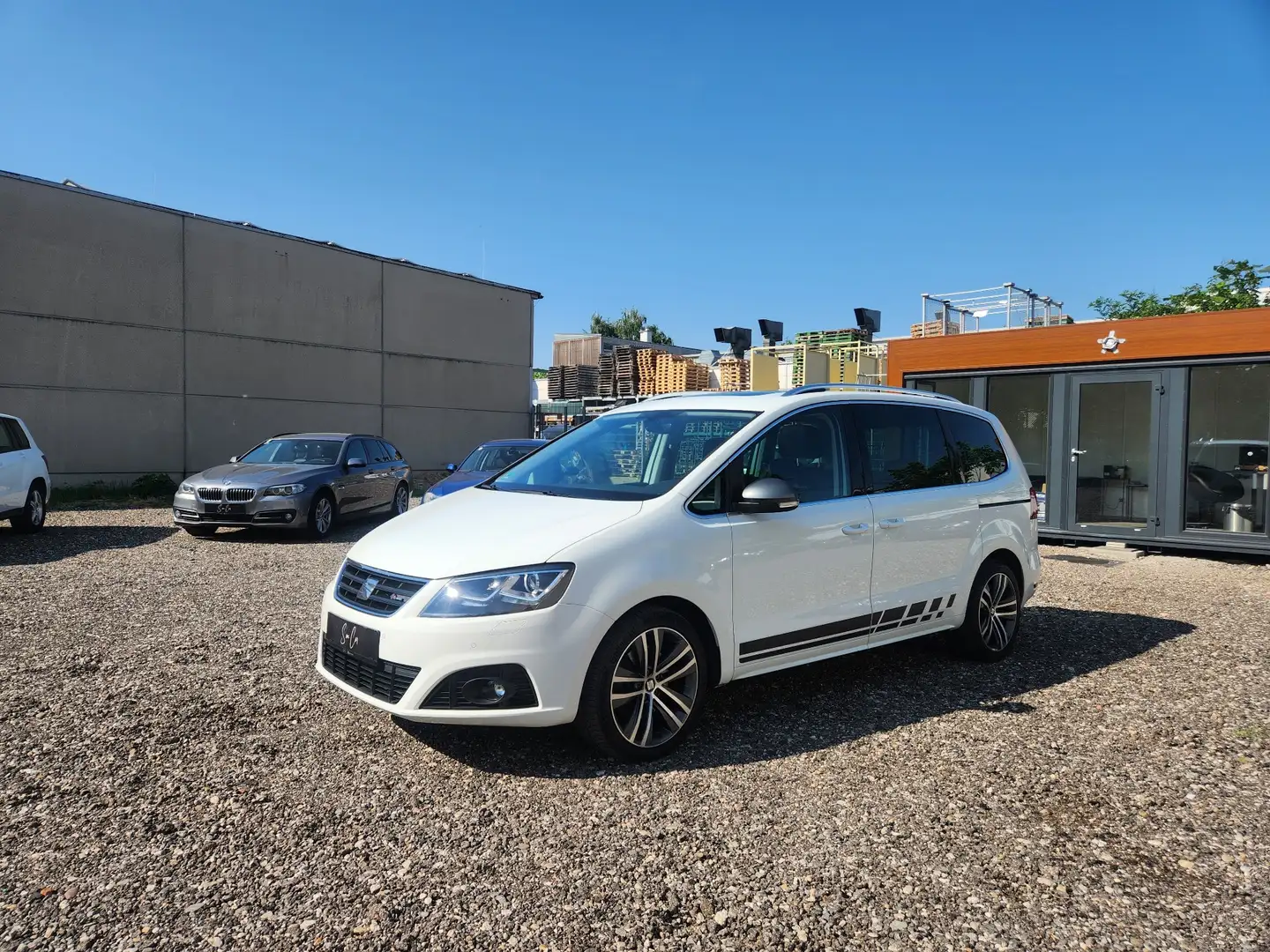 SEAT Alhambra FR-Line Allrad Panorama / elektrische Schiebet. Blanc - 1