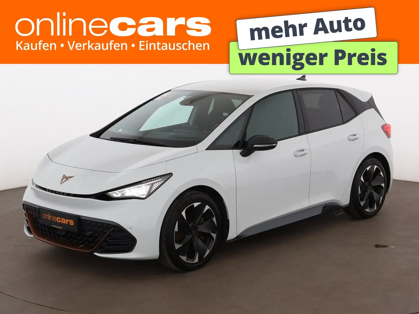 CUPRA Born 77kWh Aut LED HEAD-UP RADAR NAVI SITZHZG PDC Weiß - 1