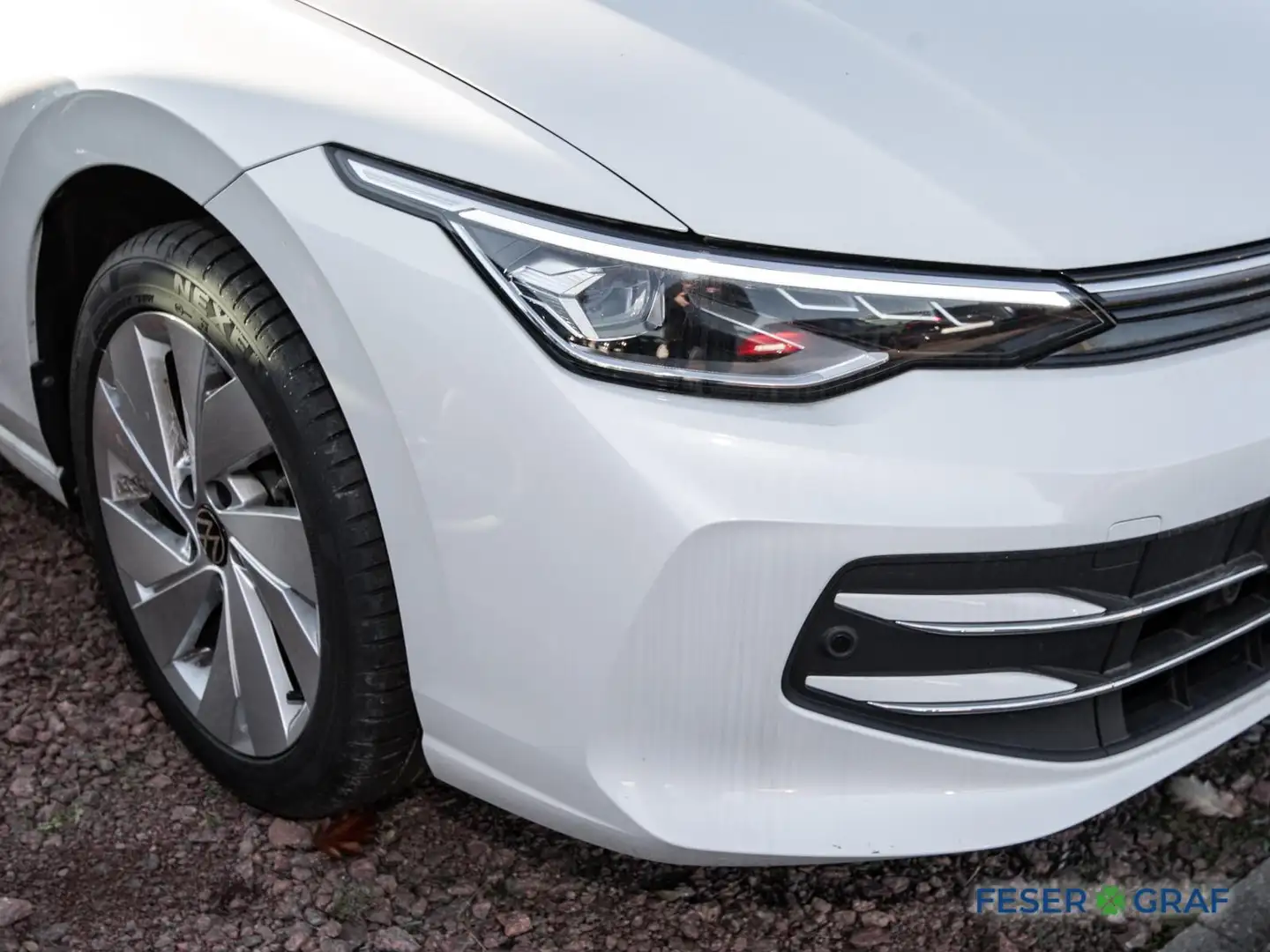 Volkswagen Golf VIII 1.5 TSI Style LED/NAVI/HUD/Kamera/Lenkhz. Weiß - 2