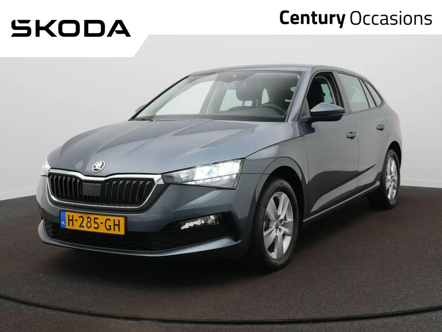 Skoda Scala 1.0 TSI Ambition / Clima / Cruise / Carplay Grijs - 1