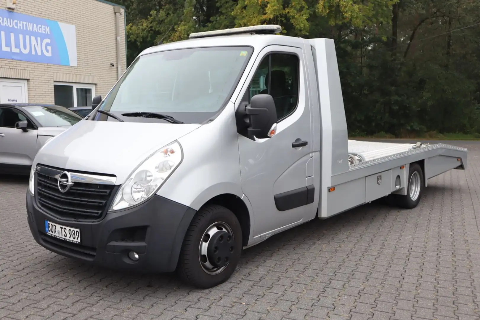 Opel Movano Tijhof Autotransporter/ Klima/ AT Motor Silber - 2