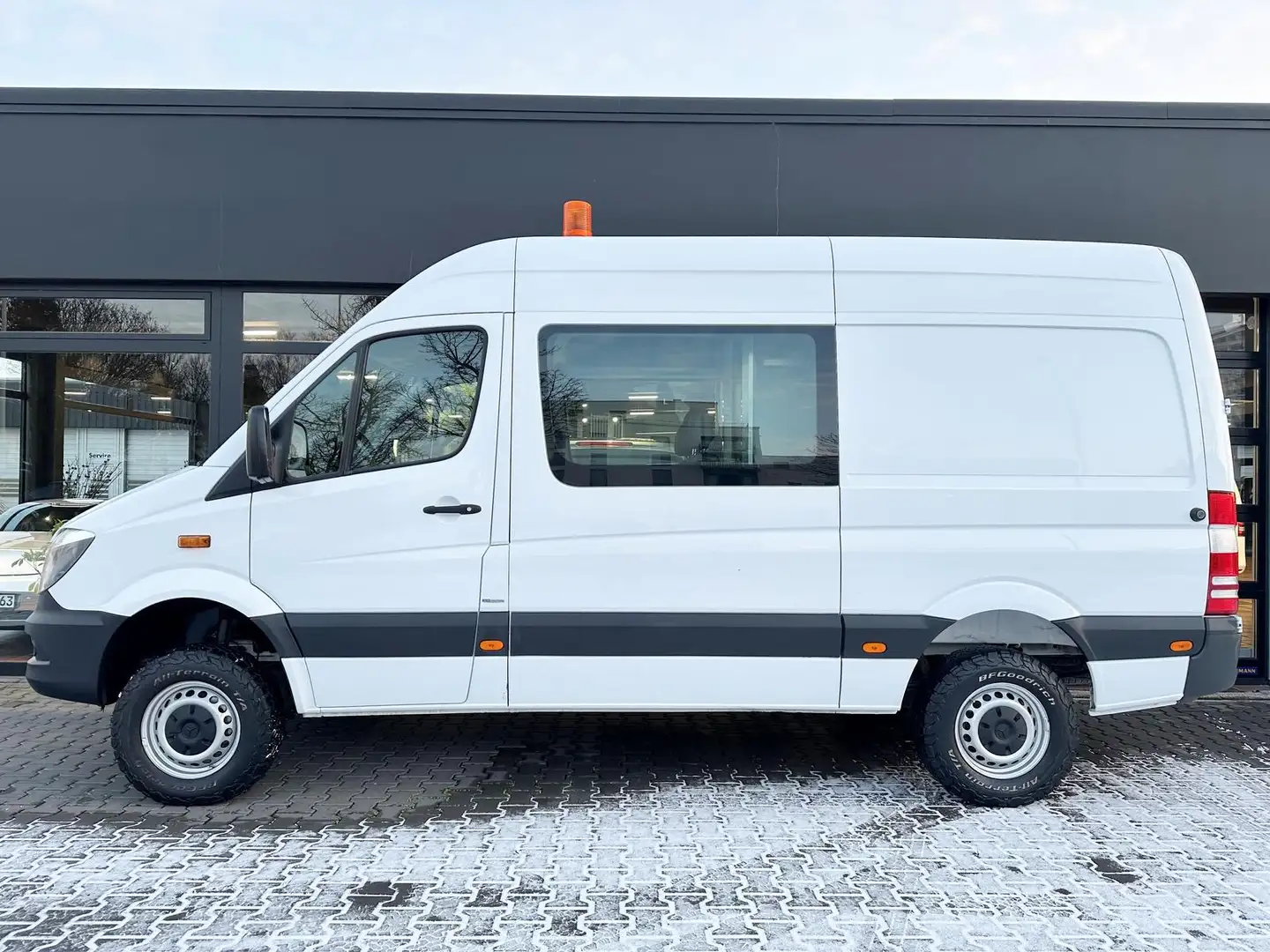 Mercedes-Benz Sprinter 316 4X4 L2H2 MIXTO UNTERSETZUNG 5SITZE KLIMA STAND Blanc - 2