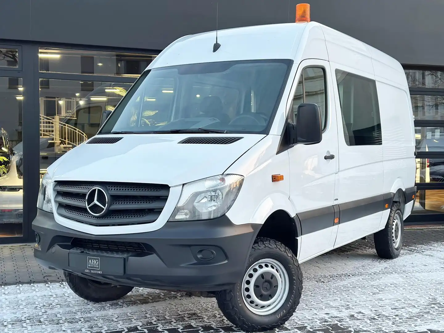 Mercedes-Benz Sprinter 316 4X4 L2H2 MIXTO UNTERSETZUNG 5SITZE KLIMA STAND Blanc - 1