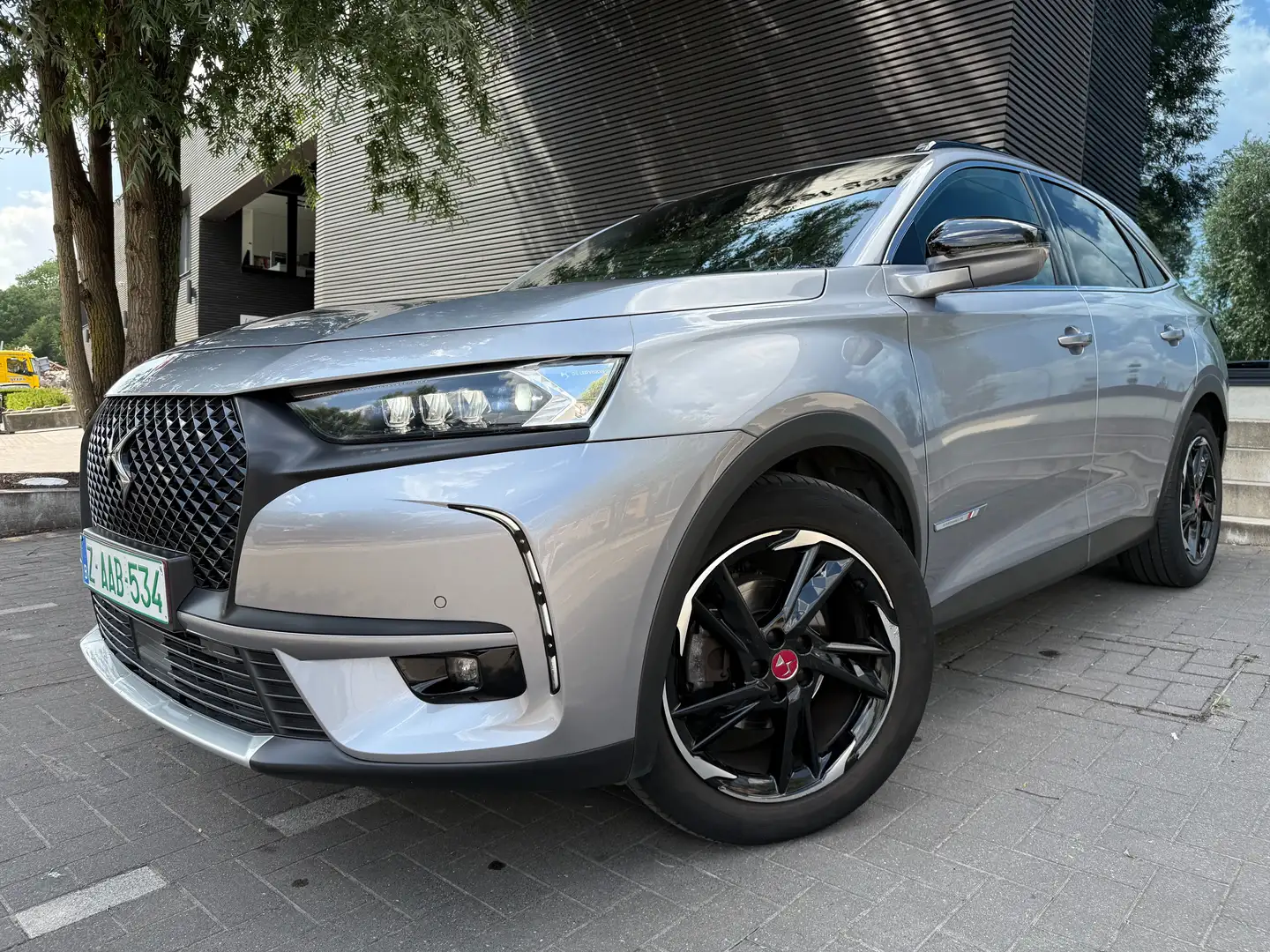 DS Automobiles DS 7 Crossback DS 7 CROSSBACK 1.2,Performance Line,C.T.+Car-Pass! Grijs - 1