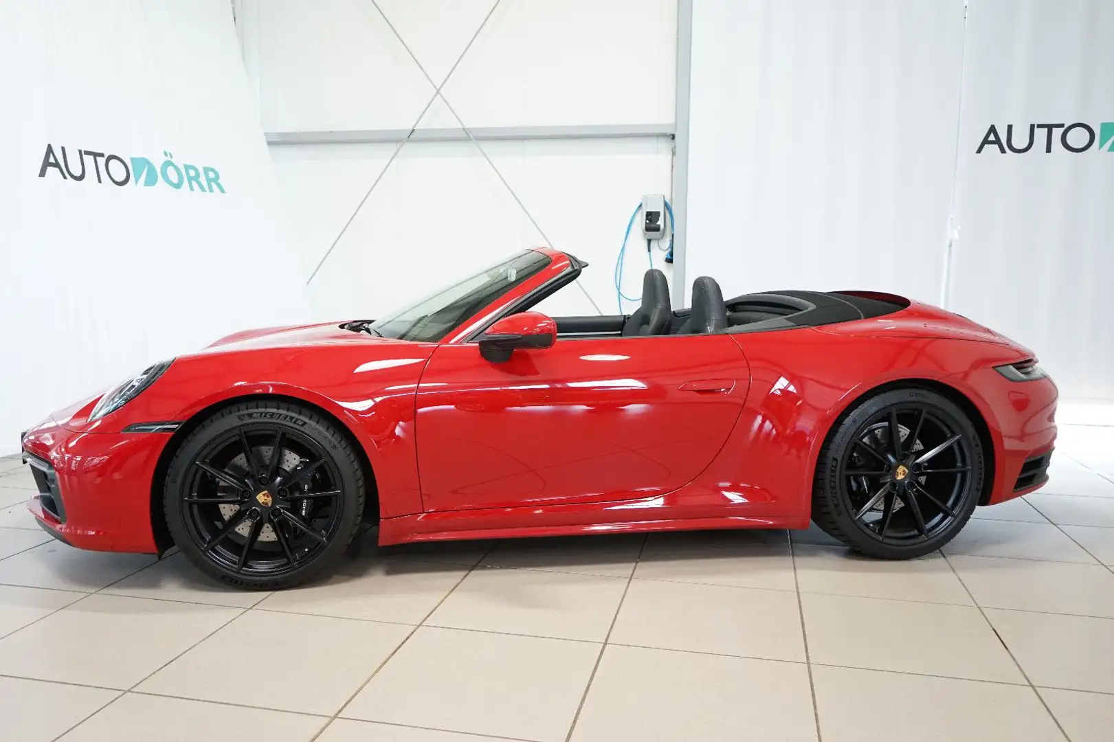 Porsche 992 /911 Carrera 4S Cabriolet Luftfederung+360° Rot - 2