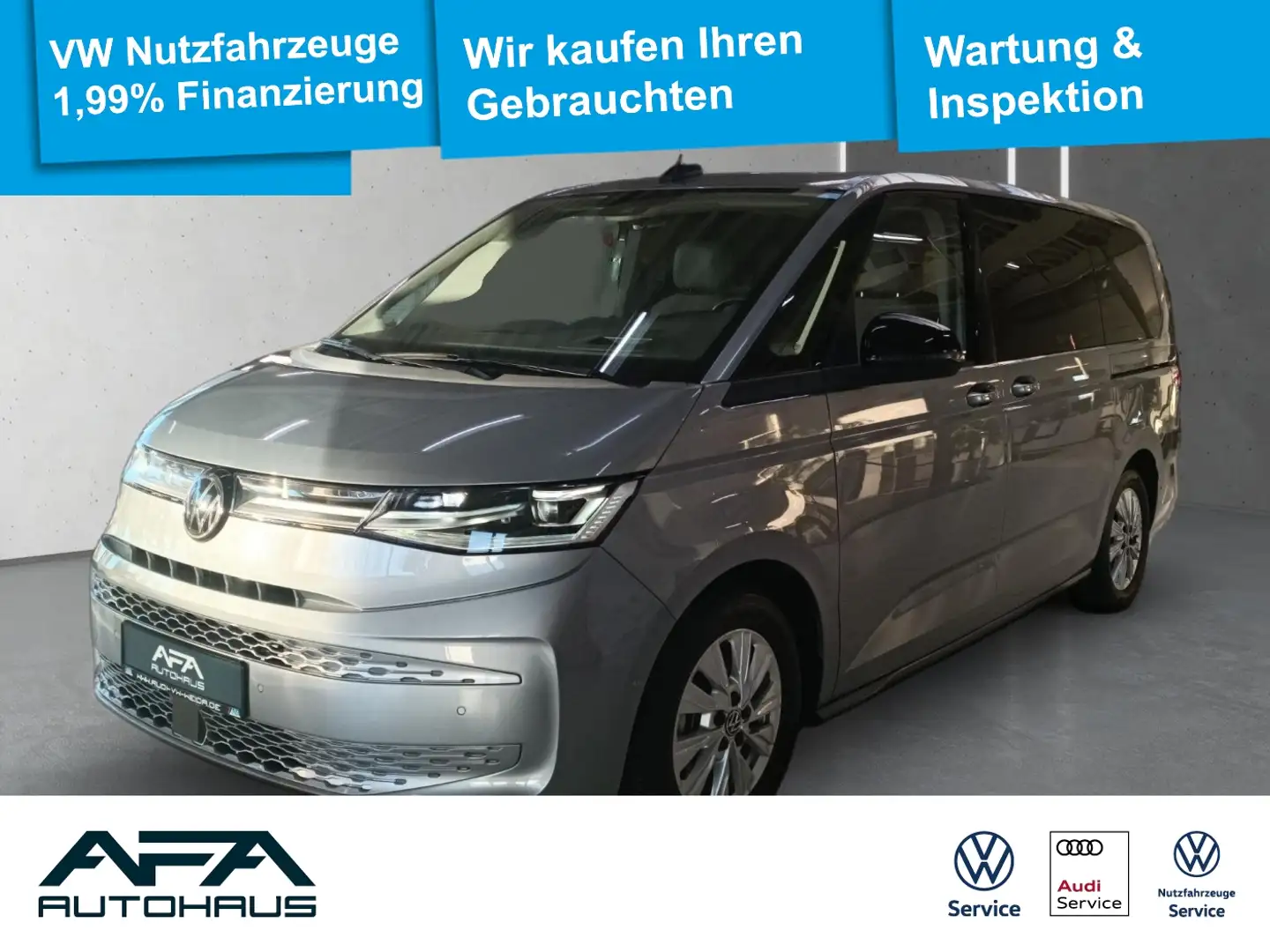 Volkswagen T7 Multivan Multivan 2.0 TDI Style lang DSG AHK*StHz*Navi Argent - 1