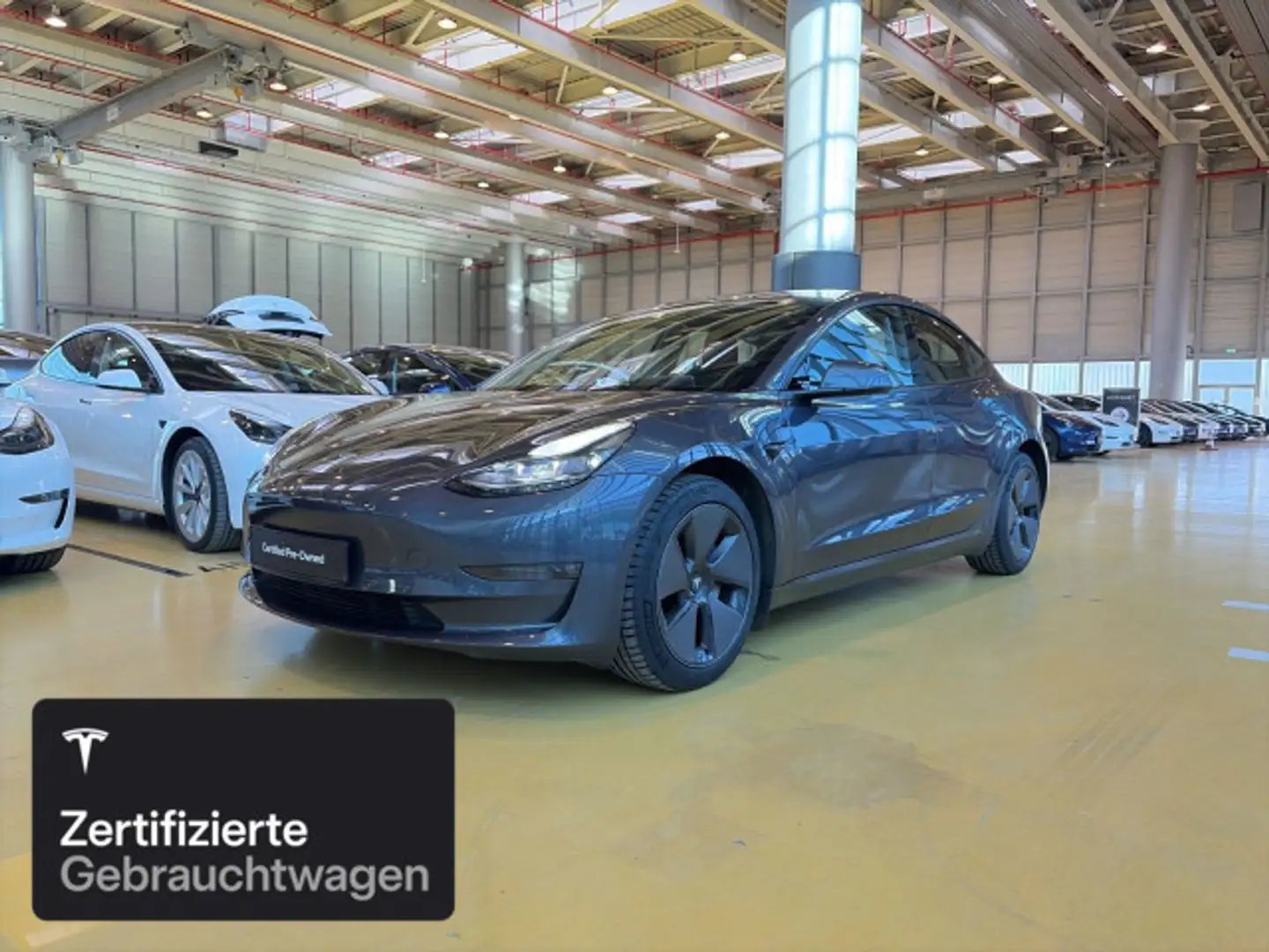 Tesla Model 3 Long Range AWD Silber - 1